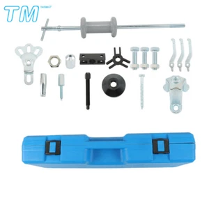 Kit de herramientas extractor de abolladuras de martillos deslizantes de 17 piezas adaptador de llave eje cojinete buje juego automático - Imagen 1 de 10