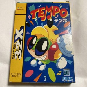 SEGA SUPER 32X TEMPO JPN IMPORT GOOD CONDITION TESTED
