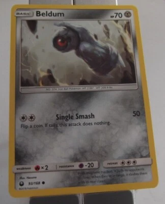 102PK093 - Beldum - 93/168 - Celestial Storm - Common  - Image 1 of 2