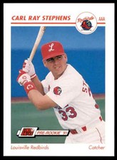 1991 LIne Drive Aaa Baseball Card Carl Ray Stephens #248 3011