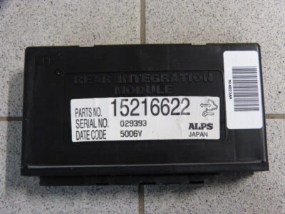 Cadillac Sts 05-11 Centralina Sedile Posteriore Integrazione Moduli Bcm 15216622 - Immagine 1 di 2