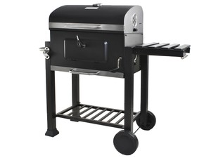 Holzkohle Grillwagen Gartengrill BBQ Holzkohlegrill Barbecue Grill 5011