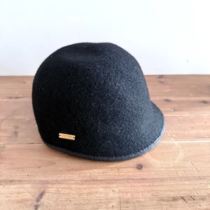 Kangol Wool Blend Cap Mens XL Ergo Deeto Warm Winter Hat Black Pull On 6963BC - Picture 1 of 24