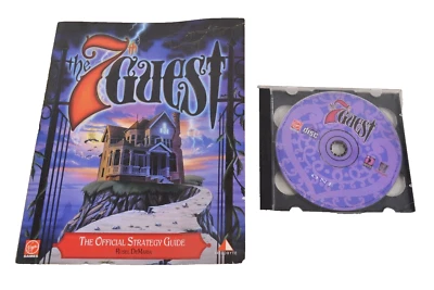 The 7th Guest PC Game w/ Both Discs & Official Strategy Guide Book Virgin Games - Image 1 of 4