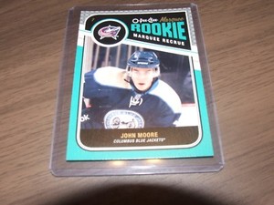 2011-12 O-Pee-Chee #589 John Moore RC Rookie 