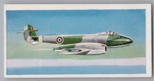Lyons Tea Wings of Speed Gloster Meteor Mk IV (UK) #13