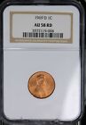1969 D Lincoln Cent Penny NGC AU58 Every Mans Set Coin NGC Gen 12 Holder!