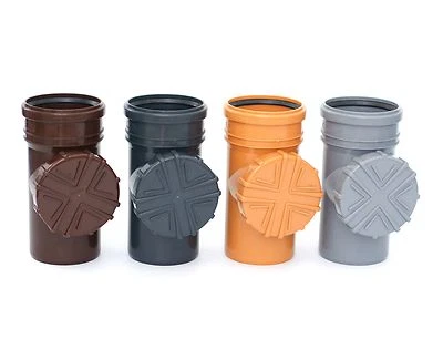 KARMAT Regenrohrfilter Fallrohrfilter Reduzierstück Regenrinne KG/HT Rohr DN100 Ø110