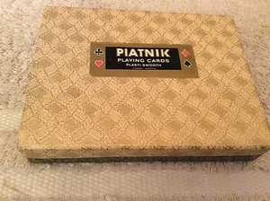 Piatnik twin pack playing cards. Arcadian Scene, The Old Willow(sealed) - Picture 1 of 6