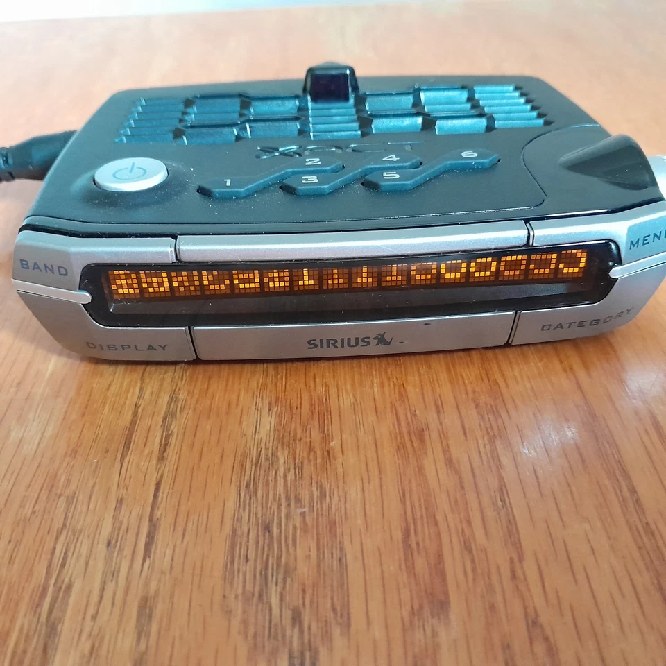 Receptor de radio satelital SiriusXM Sirius XM modelo XACT XTR3 Foto 1 de 1