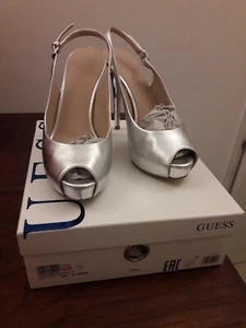 Scarpe Argento Silver GUESS 39 Donna Silver - Foto 1 di 6