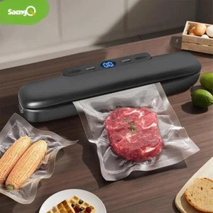 Máquina de envasado al vacío Saengq sin alimentos 10 piezas bolsas para el hogar - Imagen 1 de 20