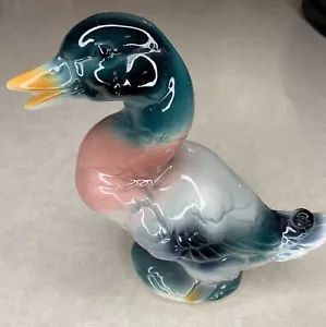 Vintage Pottery Duck Figurine American Art Pottery - Picture 1 of 4