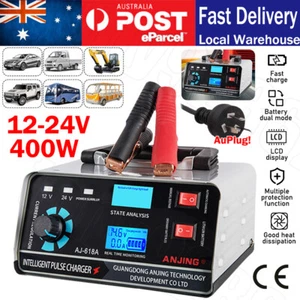 Automatic Car Battery Charger 12V / 24V 40Amp ATV Truck Boat Caravan Motorcycle - Picture 1 of 12
