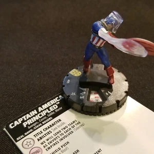 CAPTAIN AMERICA, PRINCIPLED - 035 - SUPER  RARE Heroclix Avengers Infinity #35 - Picture 1 of 1