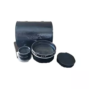 Yashica Yashinon Aux. Telephoto & Viewer Lens Bay 1 Set - Picture 1 of 4