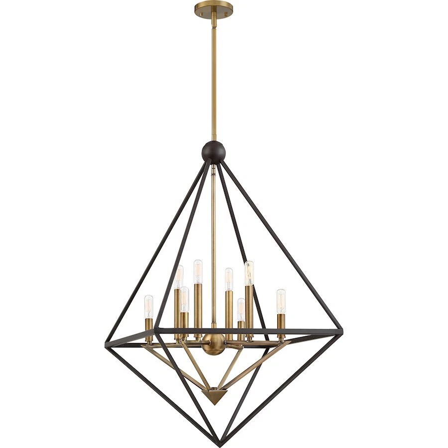 Quoizel Louvre 8 Light Chandelier Western Bronze - LVR5208WT