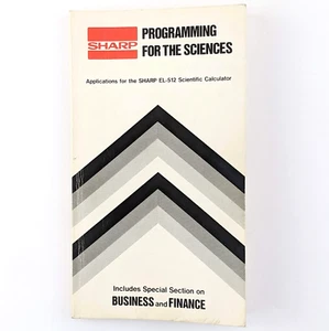 Sharp EL-512 Calculator Programming For The Sciences (1983), Applications - Imagen 1 de 14