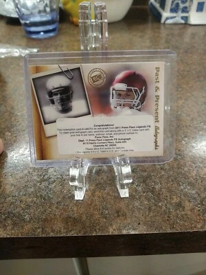 Tarjeta de canje automático doble Press Pass Dan Marino Ryan Mallett 2011 caducada Foto 1 de 3