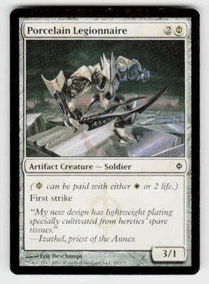 New Phyrexia #19 Porcelain Legionnaire - Image 1 of 2