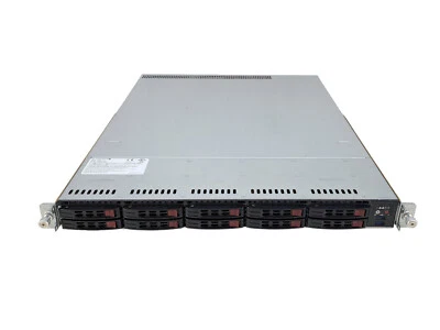 SuperMicro 1018R-WC0R 10 Bay SFF Barebone Server w/ X10SRW-F Dual 750W PWS - Image 1 of 3