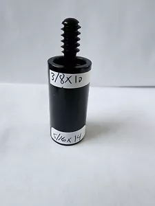3/8×10 Schaft auf 5/16x14 Butt Adapter Pool Queue Verlängerung McDermott auf Joss 1,75" - Bild 1 von 4