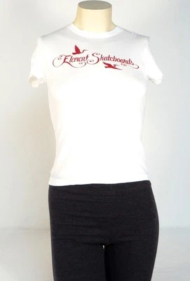 Camiseta Element Skateboards Signature blanca calce ajustado manga corta para mujer XS Foto 1 de 3