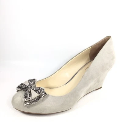 Zapatos de salón Jessica Simpson Selonia para mujer talla 8,5 M piedra cálida cuña Foto 1 de 4