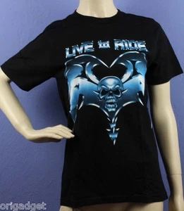 MAGLIETTA STAMPATA LIVE TO RIDE BIKER TESCHIO HM02 - Imagen 1 de 1