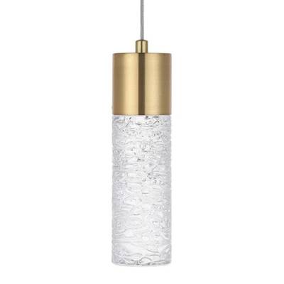 Elegante Iluminación 5200D4 Constelación 1 Luz 5"W Suspensión LED - Dorado Foto 1 de 4