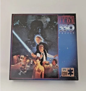 Jigsaw Puzzle Star Wars Return of the Jedi 550 piece Vintage 1995 Puzzle BNIB - Picture 1 of 7