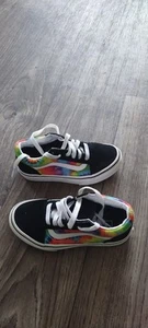 Vans Old Skool Electric Rainbow Unisex Schuhe JT Kinder Jugend Kleinkind Größe 12 - Bild 1 von 11