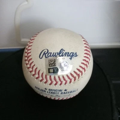 Tarik Skubal Game-Used Ball Hologram YP030548 Baseball - Image 1 of 4