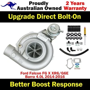 Billet Turbo+Oil Return Line For Ford Falcon FG X XR6/G6E Barra 4.0L 2014-2016 - Picture 1 of 16