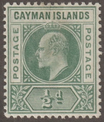 EDSROOM-20797 Islas Caimán 3 LH 1901-3 WK2 Eduardo VII CV $6,50 Foto 1 de 2