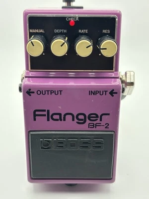 🔥Boss BF-2 Flanger – Etiqueta Rosa – Feito em Taiwan🔥 - Imagem 1 de 4