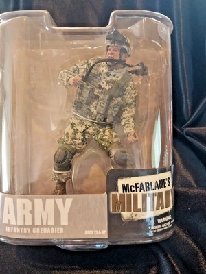 McFARLANE MILITAR SERIE 6 EJÉRCITO INFANTERÍA GRANADERO ESTUCHE NUEVO Foto 1 de 4