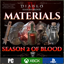 Diablo 4 IV Season 2⭐Summon Endgame Boss Crafting Materials  Unique⭐PC-PS-XBOX