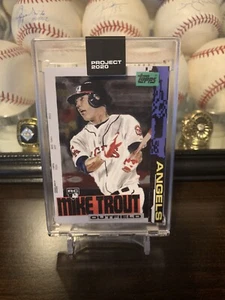 Topps PROJECT 2020 Card 85 2011 Mike Trout Jacob Rochester - In Hand - Picture 1 of 2