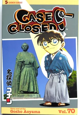Case Closed Vol 70 Manga, 1st Print 2019, Gosho Aoyama, Viz Media - Image 1 of 4