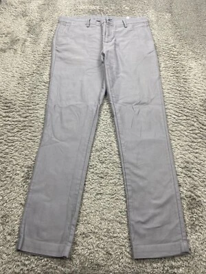 Gutteridge Jeans Uomo 50 US 36x32 Grigio Slim Dritto Slack Pantaloni Chino Velluto a Coste - Immagine 1 di 4