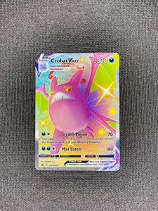 Pokemon TCG Crobat VMAX Holo SWSH099 Sword & Shield Black Star Promo Card - Picture 1 of 6