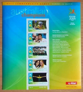 2006 AUSTRALIAN MELBOURNE XV111 COMMONWEALTH GAMES STAMP SHEETS- SHEET  # 15 - Picture 1 of 1