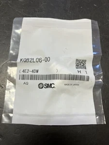 Raccordo SMC One Touch - Parte # KQB2L06-00 Nuovo Stock Corrente in Confezione Sigillata - Foto 1 di 4
