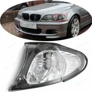Front Turn Signal Corner Light No Bulb l For BMW E46 3' Sedan 4Door 2002-2005,LH - Picture 1 of 5