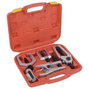 5pcs Front End Service Tool Kit Ball Joint Tie Rod Set Pitman Arm Removal Puller - Picture 1 of 12
