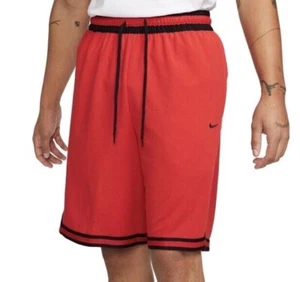 Men Nike DRI-FIT DNA Basketball Shorts Size M Medium Red Black DH7160 657 - Picture 1 of 20