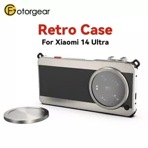 Fotorgear Xiaomi 14 Ultra Retro Funda Fotografía Teléfono Funda para Xiaomi 14Ultra - Imagen 1 de 7