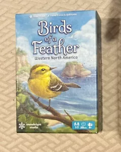 Snowbright Studio giochi da tavolo Birds of a Feather Western North America nuovo con scatola - Foto 1 di 3