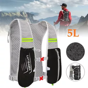 Lightweight Running Vest Hydration Backpack Hiking Climbing Cycling Fitness Bag - Picture 1 of 11